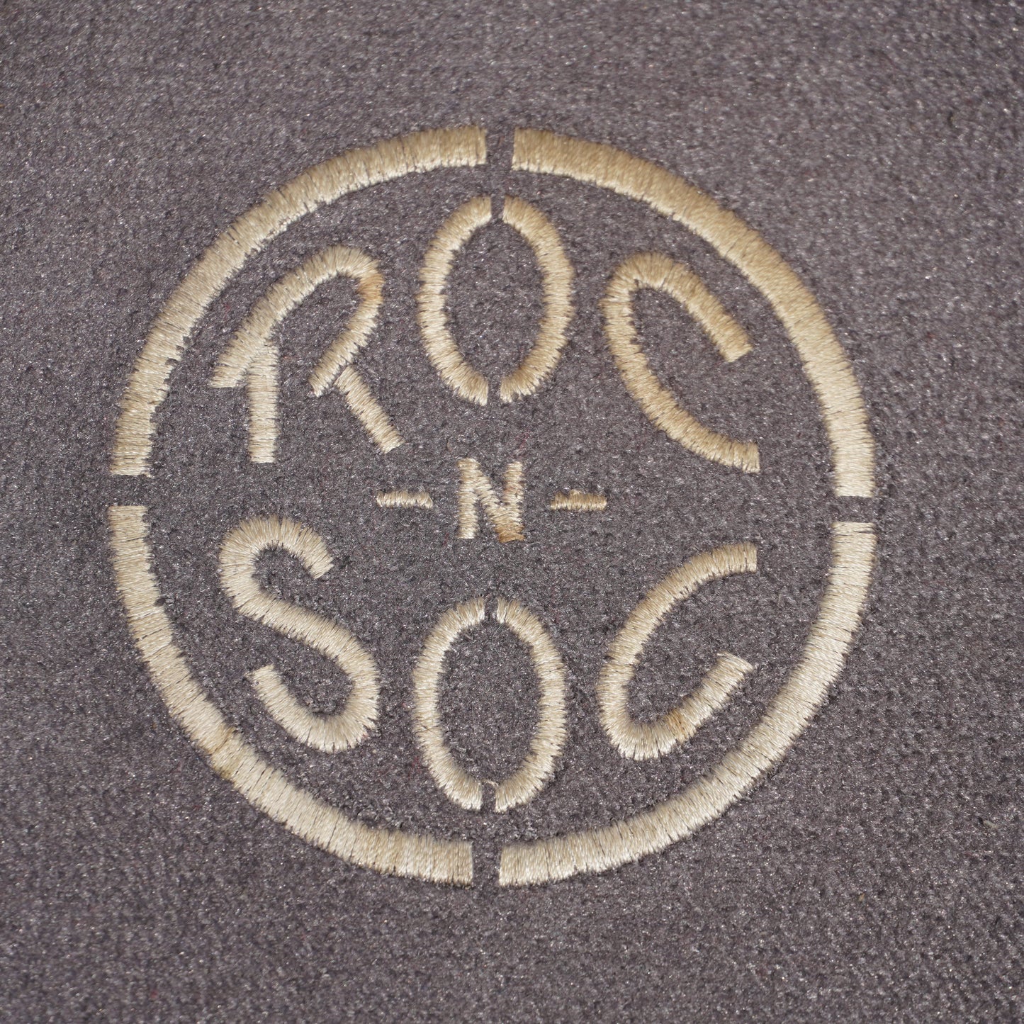 Roc n Soc Saddle Drum Throne in Grey w/ Custom Percussion Base