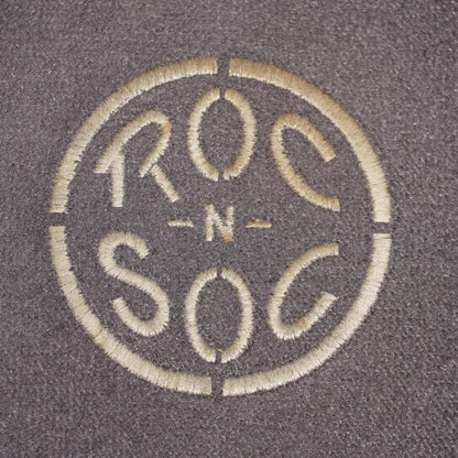 Roc n Soc Saddle Drum Throne in Grey w/ Custom Percussion Base