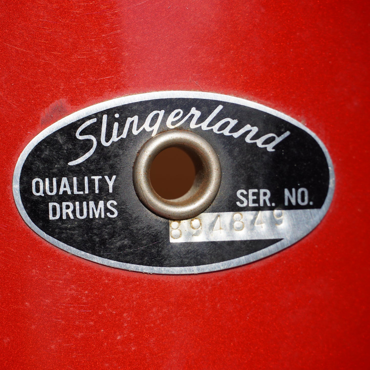 Slingerland Shell Pack in Red