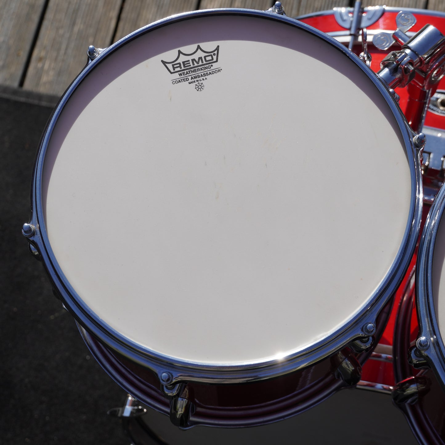 Slingerland Shell Pack in Red