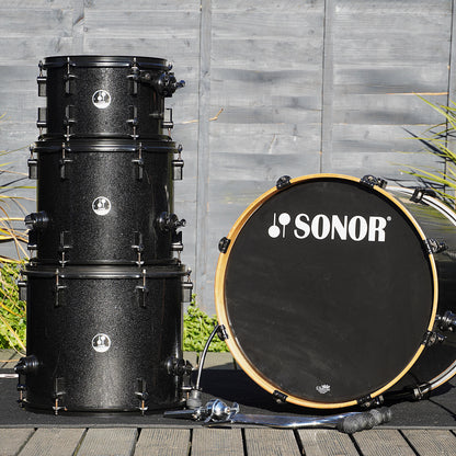 Sonor Special Edition Shell Pack in Black Sparkle