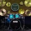 Ayotte (Ray Ayotte Era) Maple Drum Kit in Blue Transparent Lacquer (Shell Pack)