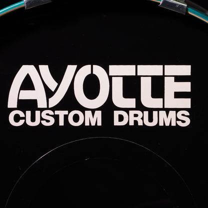 Ayotte (Ray Ayotte Era) Maple Drum Kit in Blue Transparent Lacquer (Shell Pack)