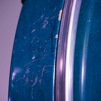 Ayotte (Ray Ayotte Era) Maple Drum Kit in Blue Transparent Lacquer (Shell Pack)