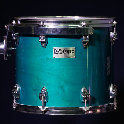 Ayotte (Ray Ayotte Era) Maple Drum Kit in Blue Transparent Lacquer (Shell Pack)