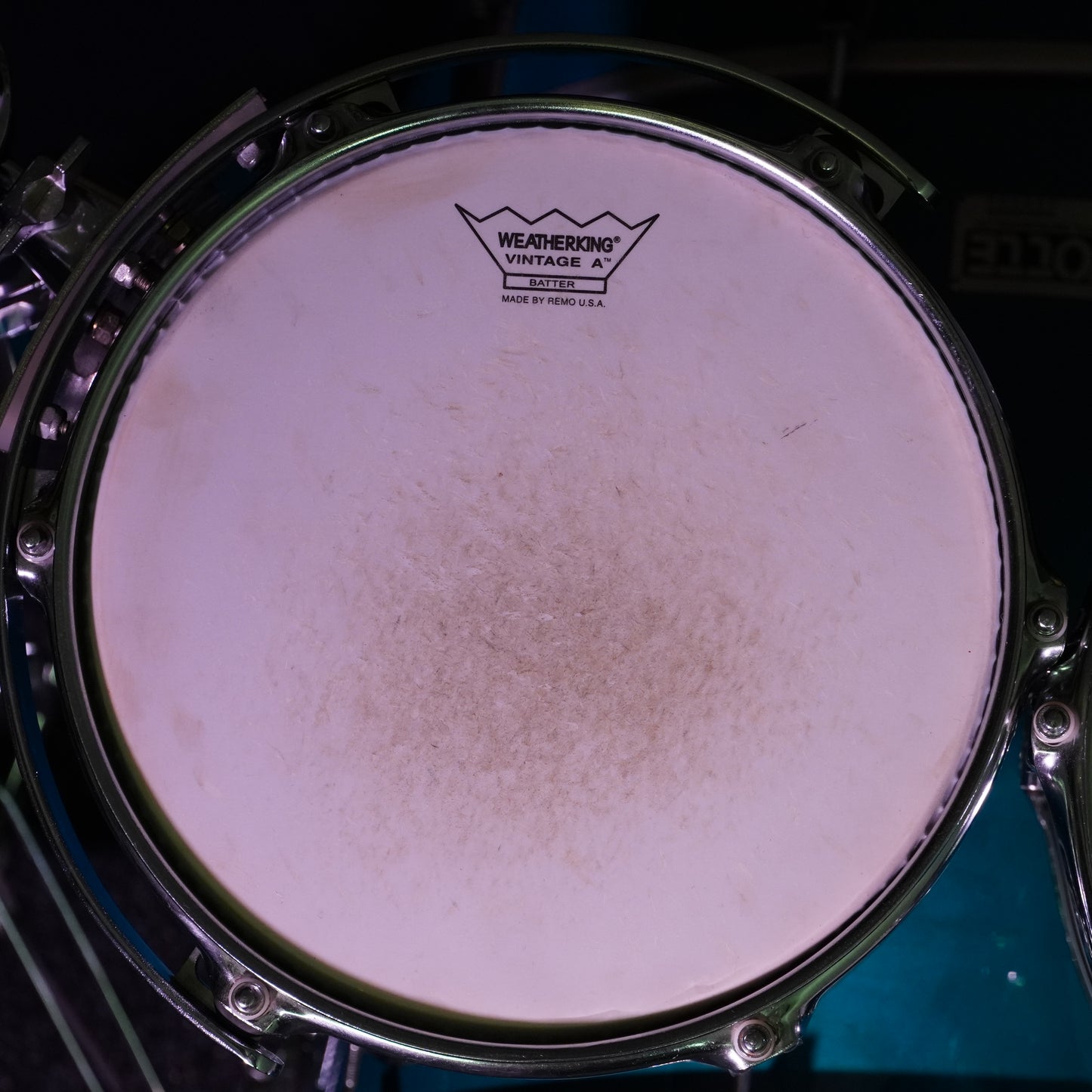 Ayotte (Ray Ayotte Era) Maple Drum Kit in Blue Transparent Lacquer (Shell Pack)