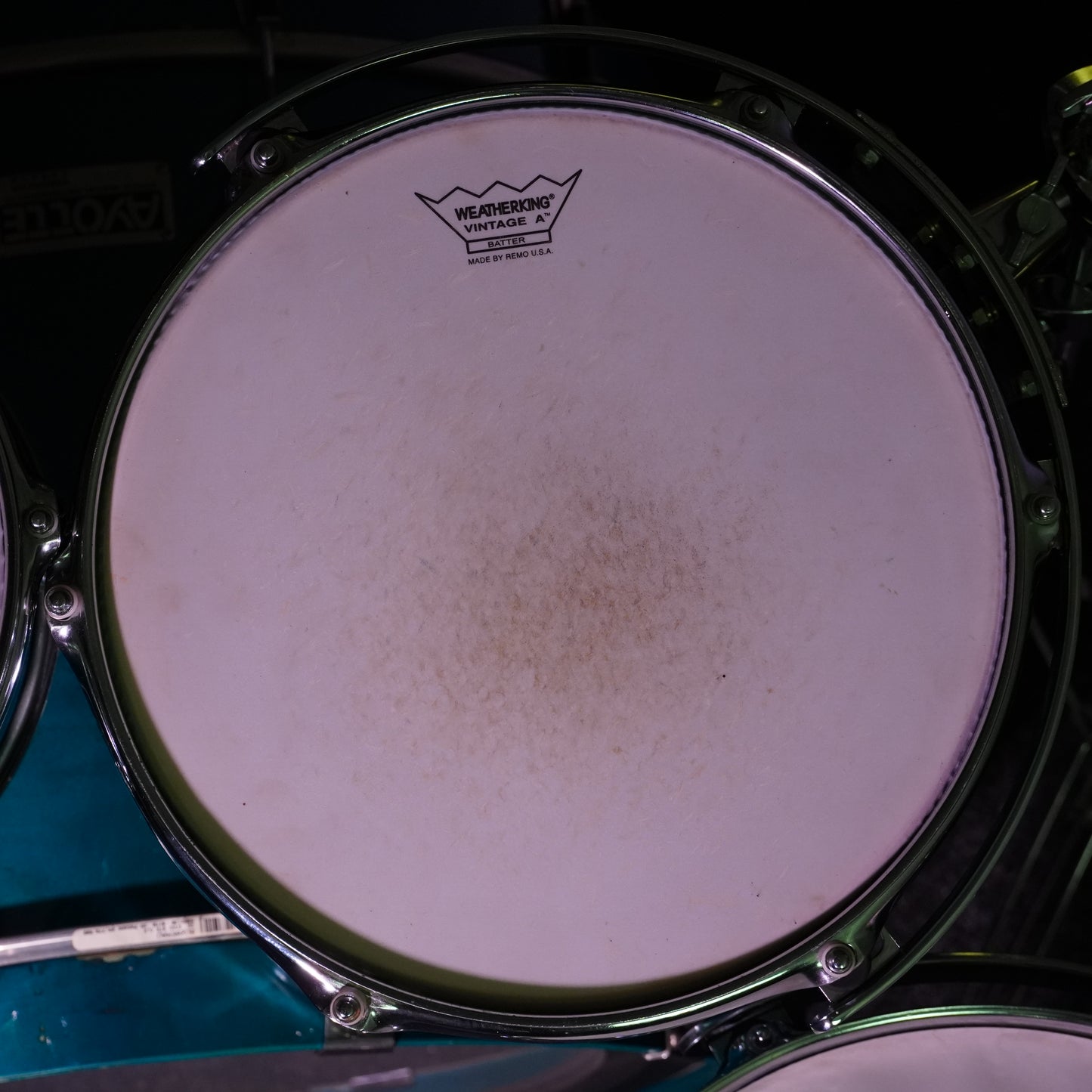 Ayotte (Ray Ayotte Era) Maple Drum Kit in Blue Transparent Lacquer (Shell Pack)