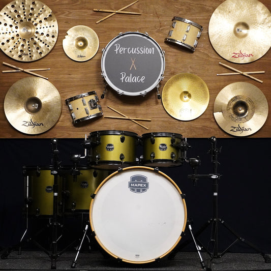 Mapex Armory 5-Piece Drum Kit in Mantis Green (Shell Pack)