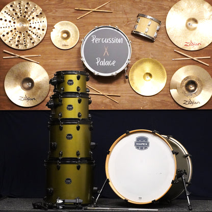 Mapex Armory 5-Piece Drum Kit in Mantis Green (Shell Pack)