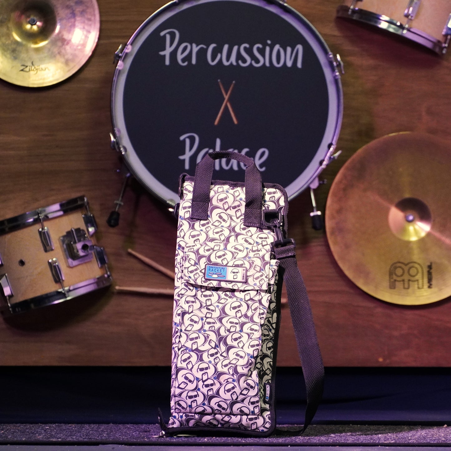 Protection Racket Limited Edition White Drum Stick Bag