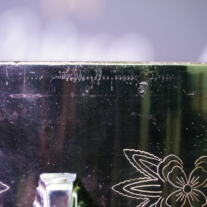 Ludwig No.453 Blue/Olive Badge Engraved Black Beauty Super-Sensitive 14"x6.5" Brass Snare Drum (Serial No. 2077981)