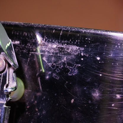 Ludwig No.453 Blue/Olive Badge Engraved Black Beauty Super-Sensitive 14"x6.5" Brass Snare Drum (Serial No. 2077981)