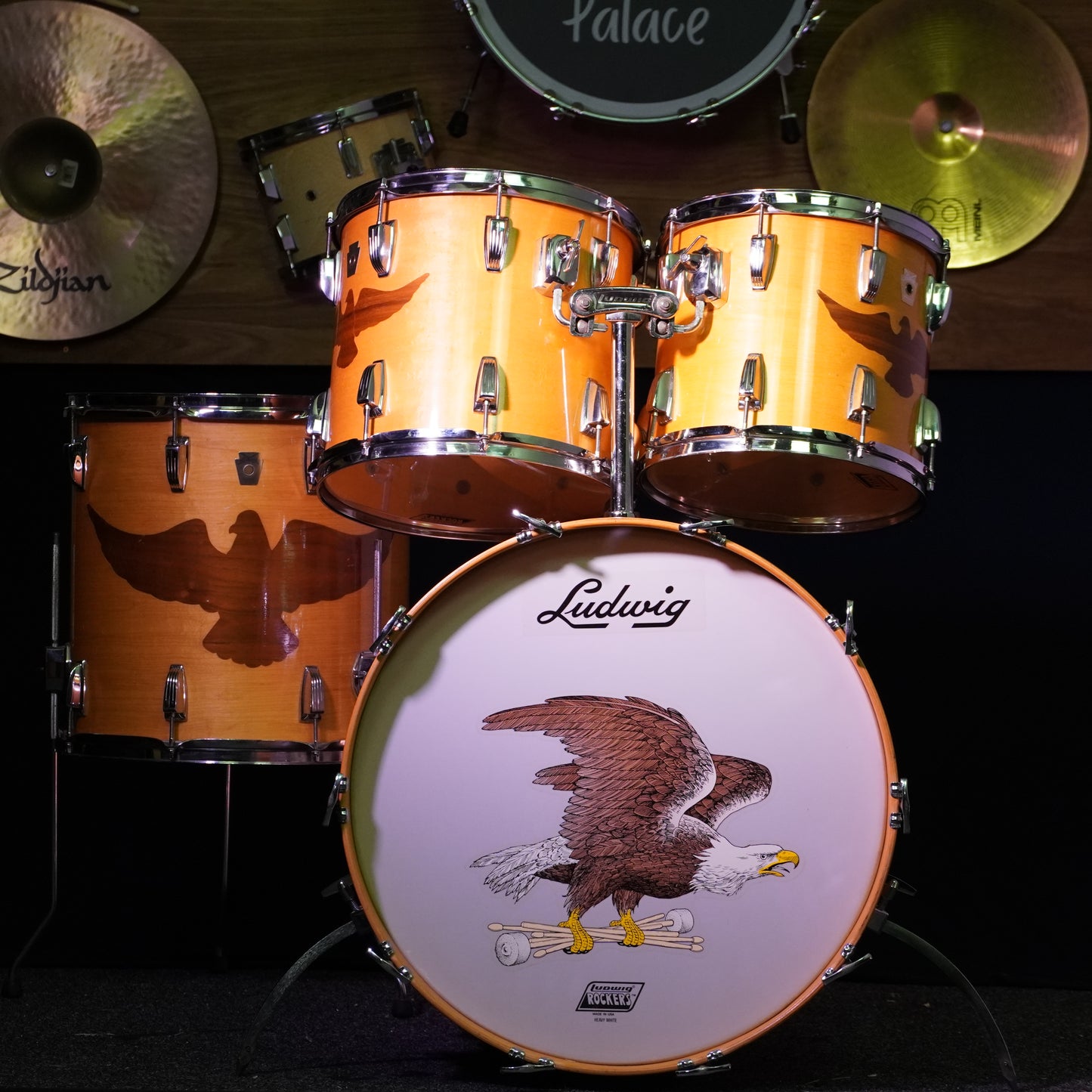 Ludwig 75th Anniversary 'Eagle' Drum Kit (Shell Pack)