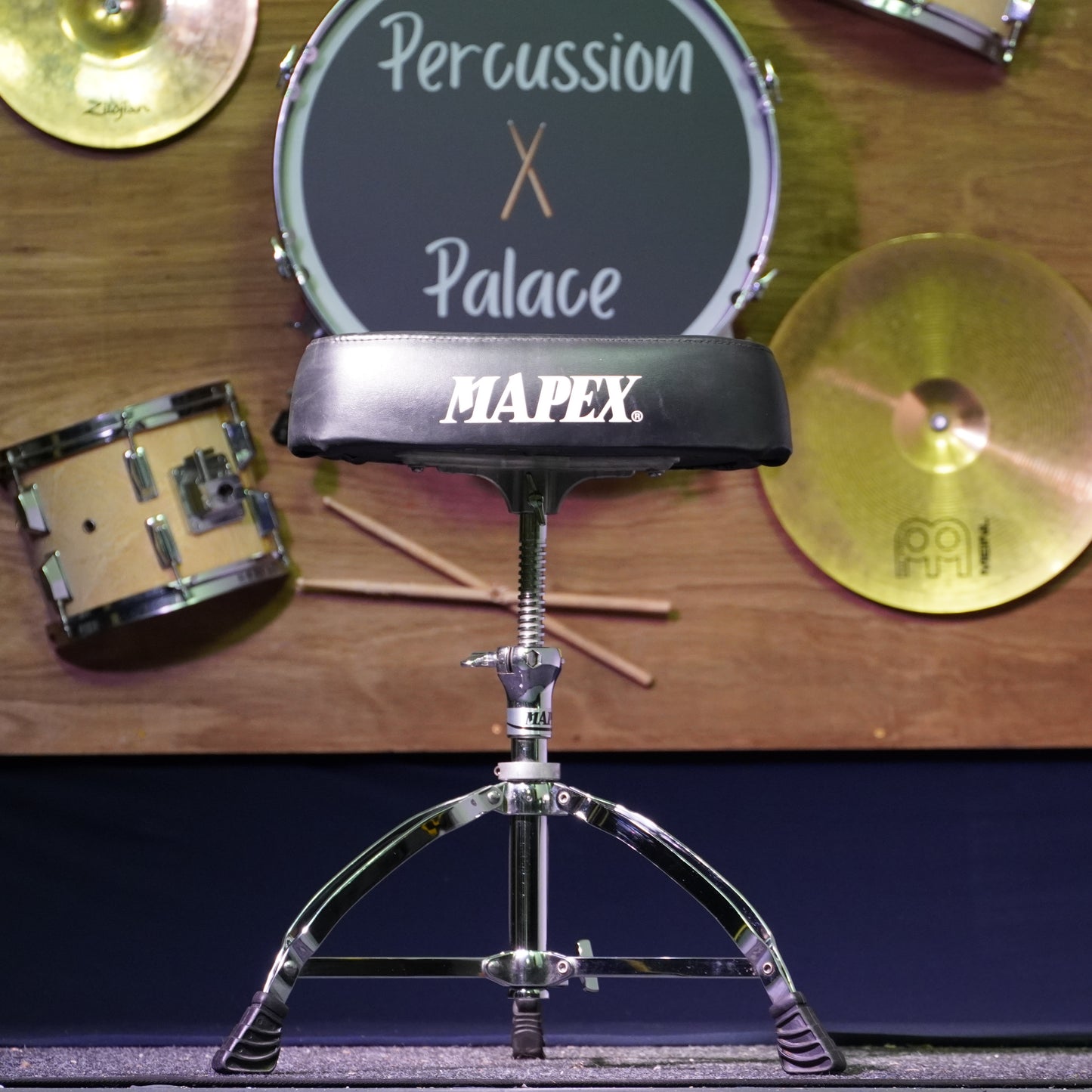 Mapex Saddle Drum Throne w/ Spiral Height Adjustment