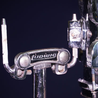 Ludwig 1970's Blue/Olive Badge Chrome Over Wood 3-Ply Drum Kit (Shell Pack)