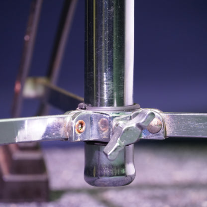 Saddle Drum Throne with Backrest & Spiral Height Adjustment