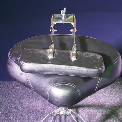 Saddle Drum Throne with Backrest & Spiral Height Adjustment