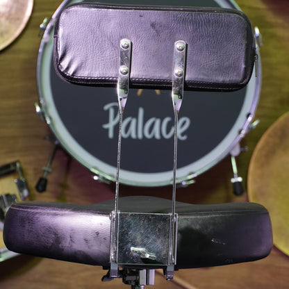 Saddle Drum Throne with Backrest & Spiral Height Adjustment
