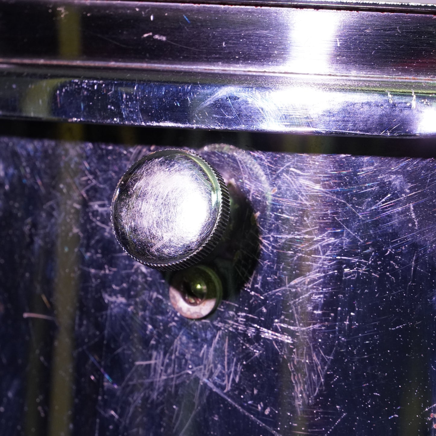 Ludwig 1970's Blue/Olive Badge Chrome Over Wood 3-Ply Drum Kit (Shell Pack)