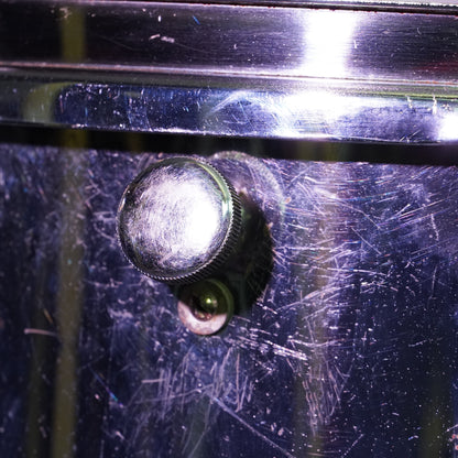 Ludwig 1970's Blue/Olive Badge Chrome Over Wood 3-Ply Drum Kit (Shell Pack)