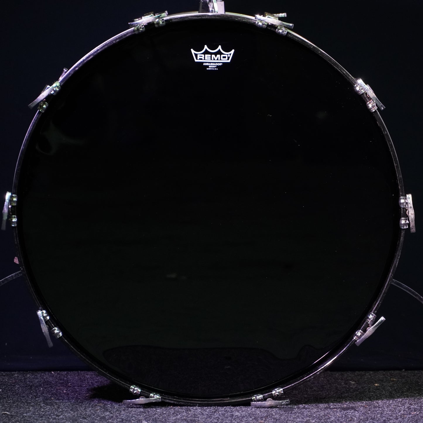 Ludwig 1970's Blue/Olive Badge Chrome Over Wood 3-Ply Drum Kit (Shell Pack)