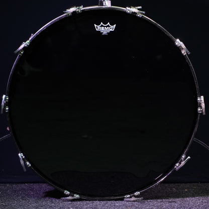 Ludwig 1970's Blue/Olive Badge Chrome Over Wood 3-Ply Drum Kit (Shell Pack)