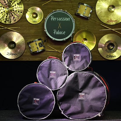 Kit Care Percussion Drum Case Set 12", 13", 16", 22"