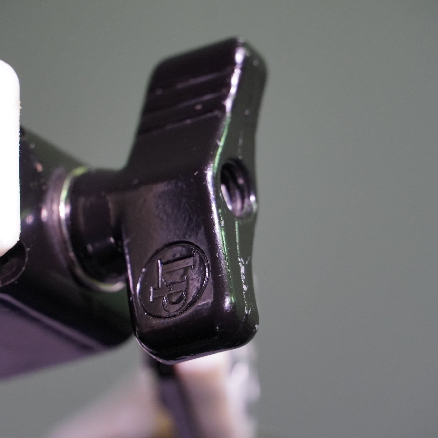 Latin Percussion LP162 White Cyclops Mountable Tambourine