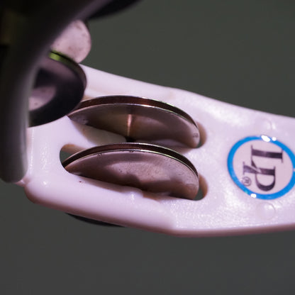 Latin Percussion LP162 White Cyclops Mountable Tambourine