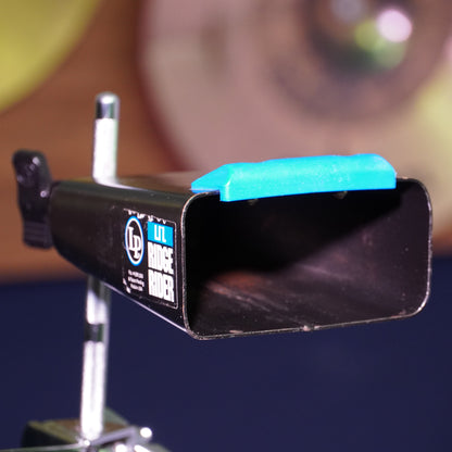 Latin Percussion LP005 Li'l Ridge Rider Cowbell w/ Bass Drum Attachment