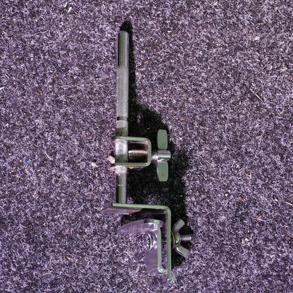 Latin Percussion LP005 Li'l Ridge Rider Cowbell w/ Bass Drum Attachment