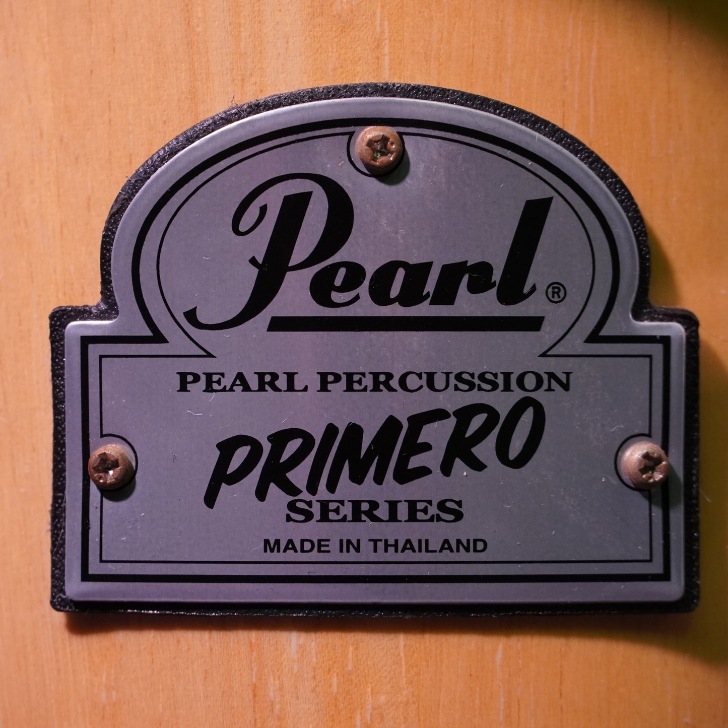 Pearl Primero Series 6" and 7" Oak Natural Finish Bongos
