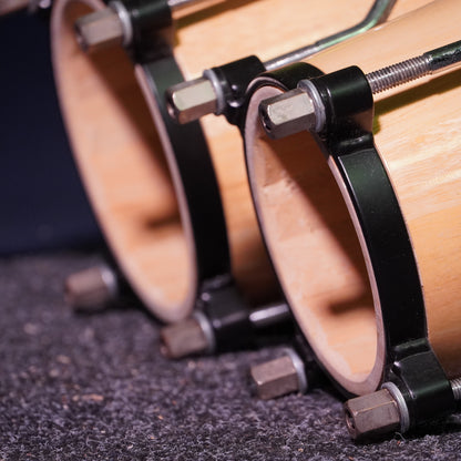 Pearl Primero Series 6" and 7" Oak Natural Finish Bongos