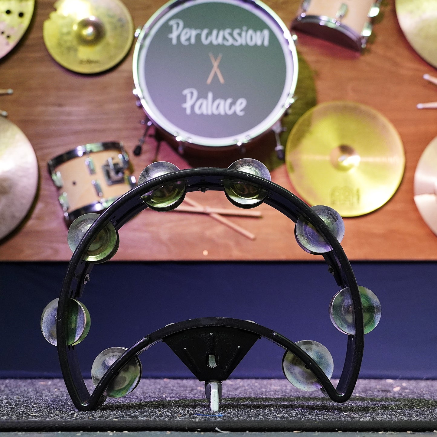 Rhythm Tech DST Mountable Drum Set Tambourine - Made in USA