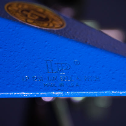 Latin Percussion LP1231 Jam Bell High Pitch Blue Cowbell