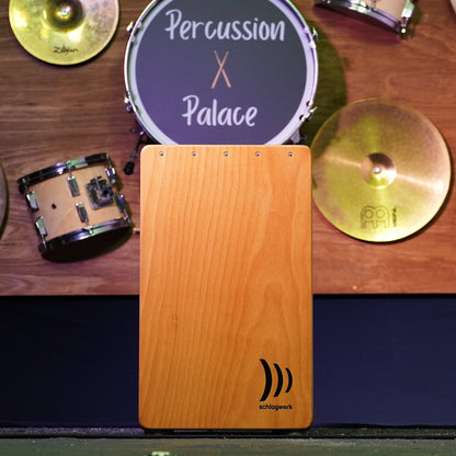 Schlagwerk CP436 2inOne Dual Cajon in Antique Beech w/ SVM Padded Bag