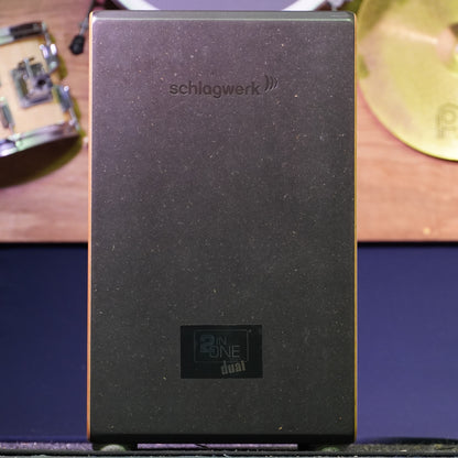 Schlagwerk CP436 2inOne Dual Cajon in Antique Beech w/ SVM Padded Bag