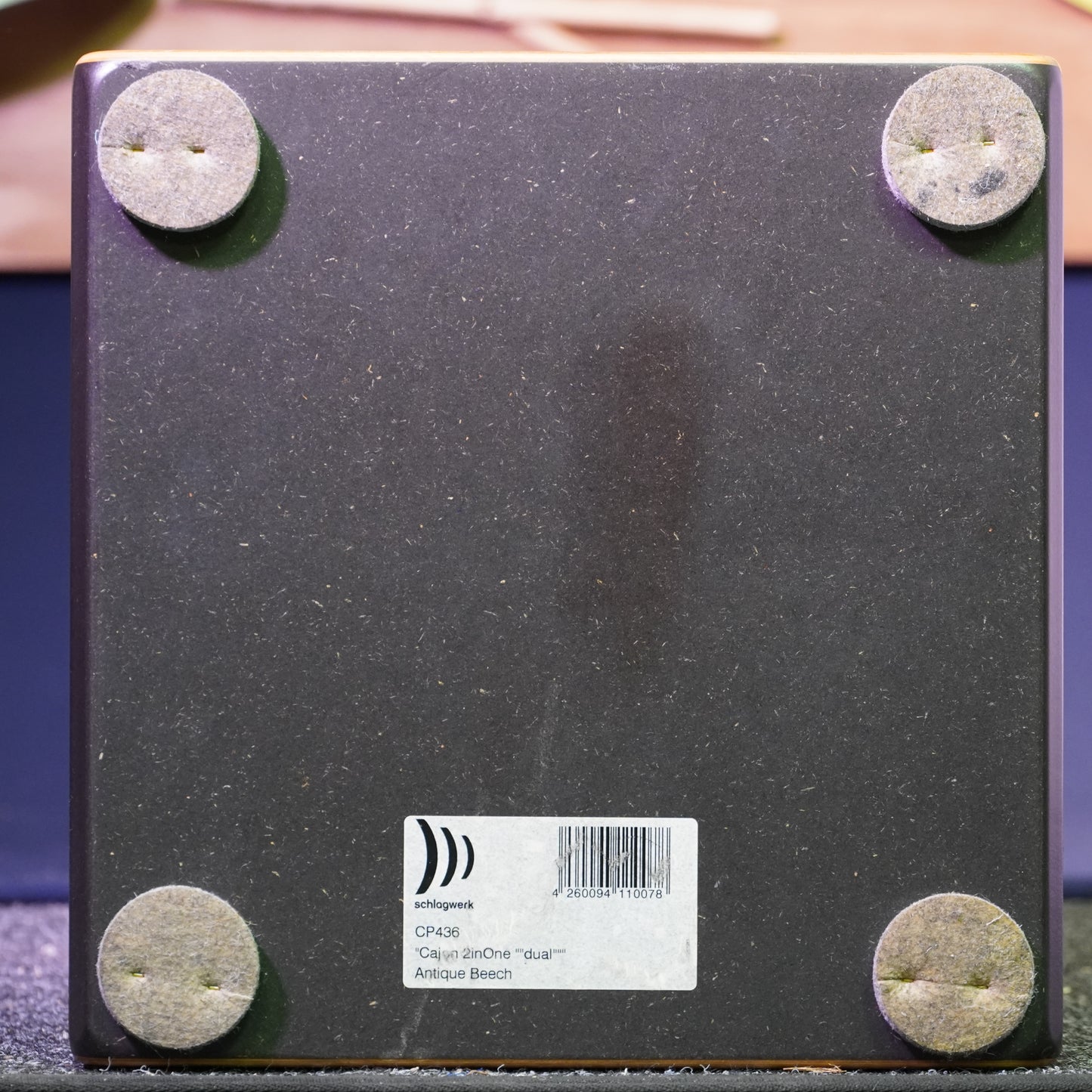 Schlagwerk CP436 2inOne Dual Cajon in Antique Beech w/ SVM Padded Bag