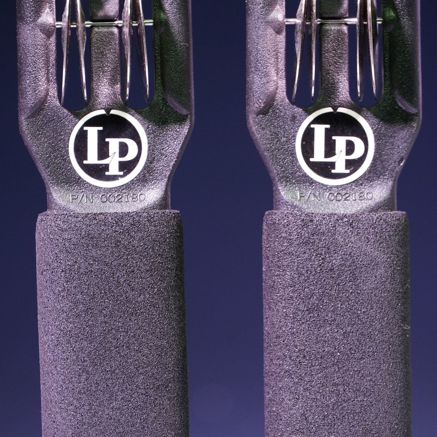 Latin Percussion LP180 Steel Jingles - Black (Pair)
