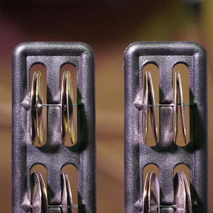 Latin Percussion LP180 Steel Jingles - Black (Pair)