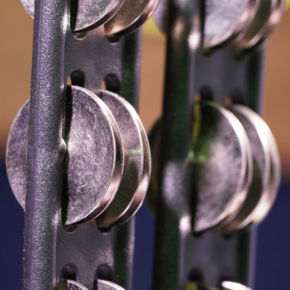 Latin Percussion LP180 Steel Jingles - Black (Pair)