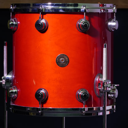DW Jazz Series Drum Kit in Blood Red Gloss Lacquer (Shell Pack)