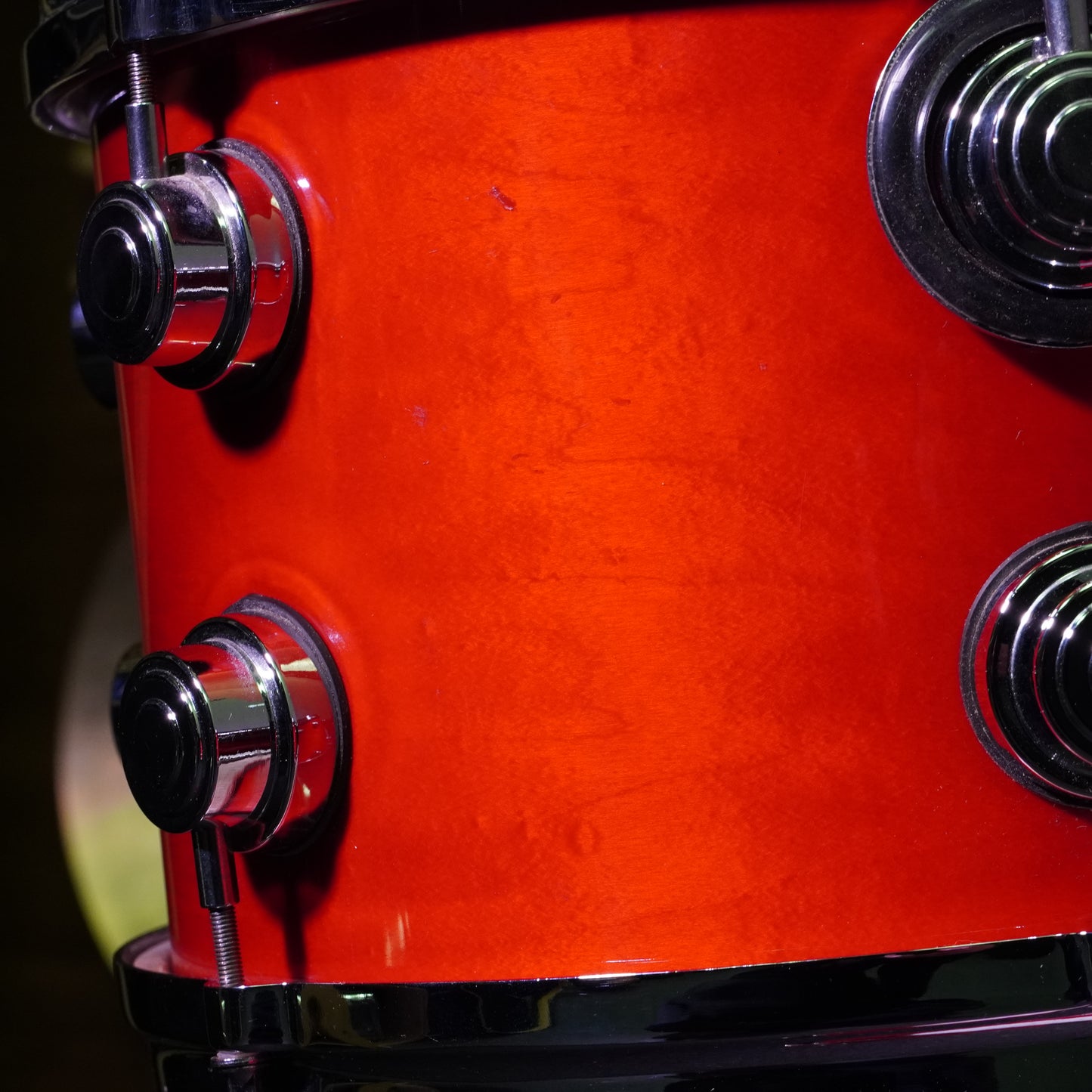 DW Jazz Series Drum Kit in Blood Red Gloss Lacquer (Shell Pack)