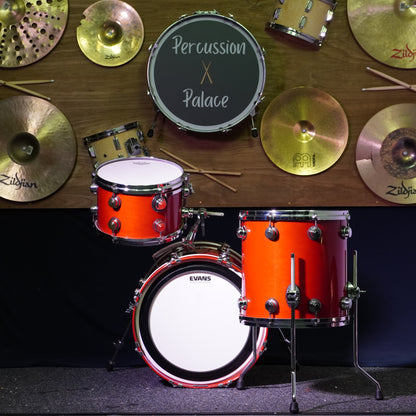 DW Jazz Series Drum Kit in Blood Red Gloss Lacquer (Shell Pack)
