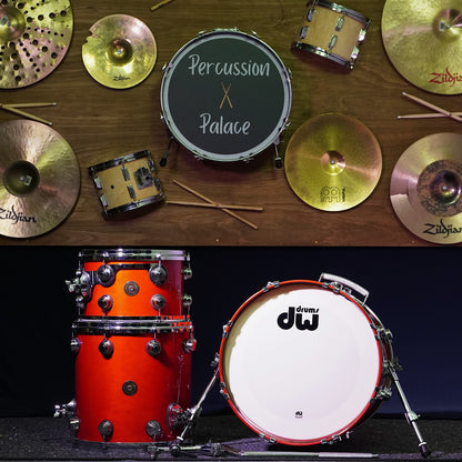 DW Jazz Series Drum Kit in Blood Red Gloss Lacquer (Shell Pack)