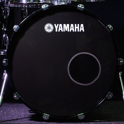Yamaha Beech Custom Drum Kit in Piano Black (Shell Pack)