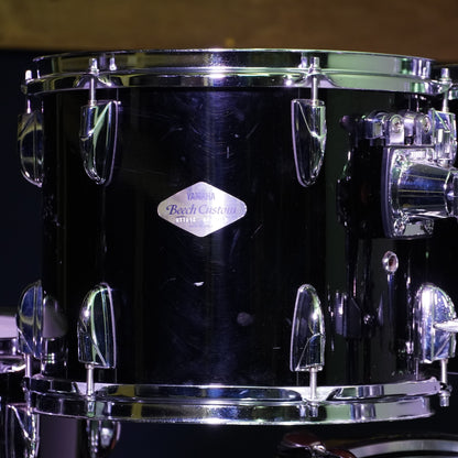 Yamaha Beech Custom Drum Kit in Piano Black (Shell Pack)