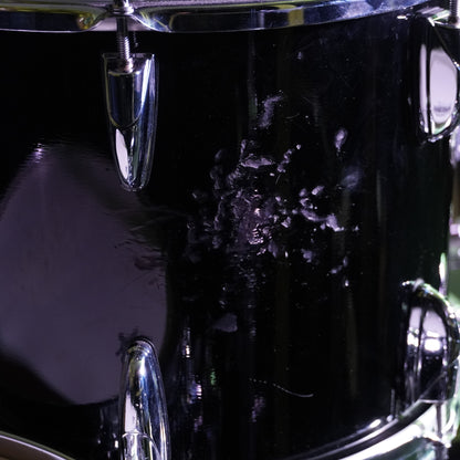 Yamaha Beech Custom Drum Kit in Piano Black (Shell Pack)