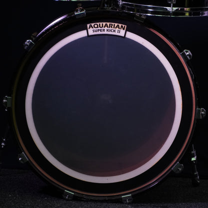 Yamaha Beech Custom Drum Kit in Piano Black (Shell Pack)
