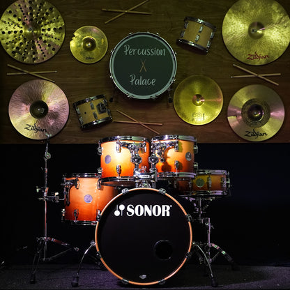Sonor Force 3005 Full Maple Drum Kit in Autumn Fade (Shell Pack)